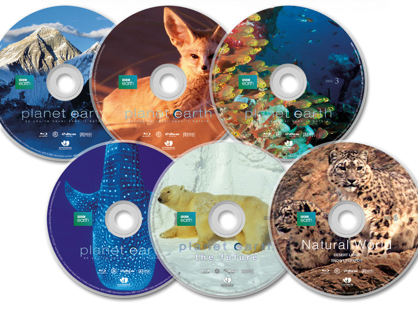 PLANET EARTH : UCE Steelbook with Double Sided Lenticular Full Slip (6Discs)