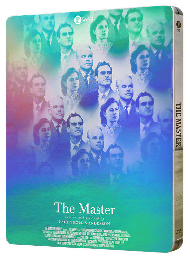 THE MASTER Steelbook with 1/4 Slip (Hologram & Gold foil finish)