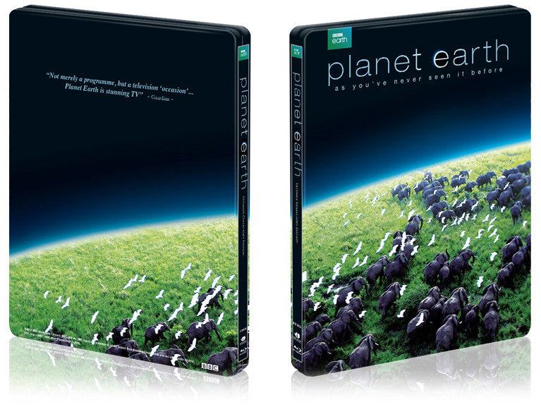 PLANET EARTH : UCE Steelbook with Holofoil Coated Full Slip (6Discs & 100p Booklet)