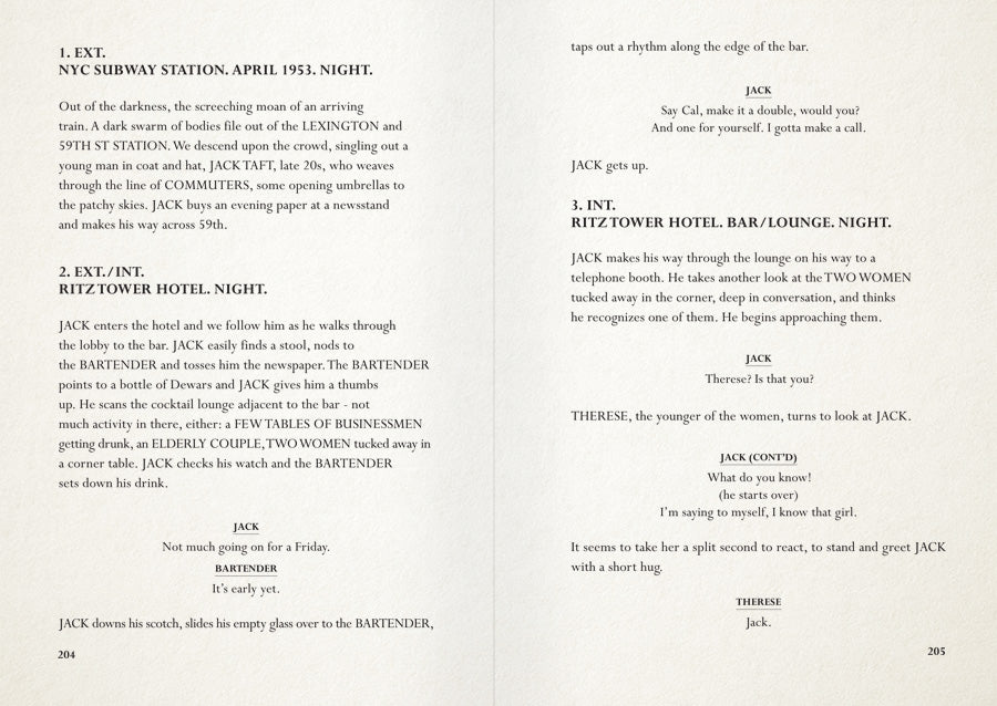 CAROL : Original Screenplay