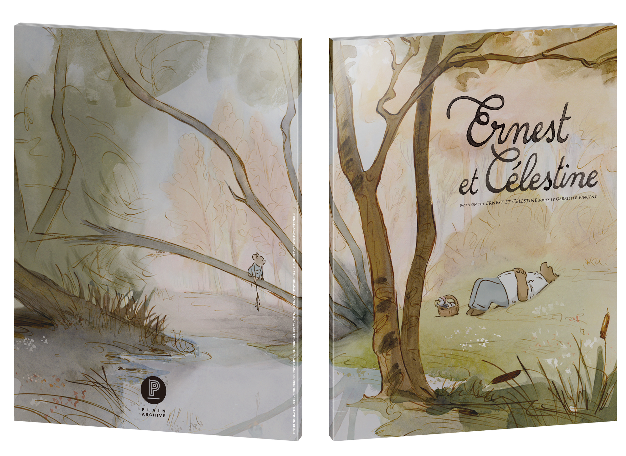 Ernest & Celestine (Design B) : LIMITED EDITION (PA015)