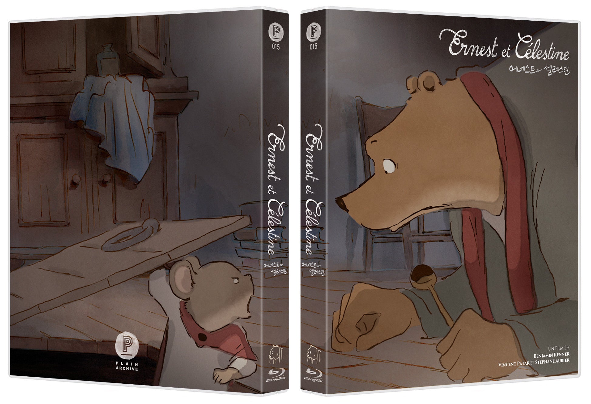 Ernest & Celestine (Design A) : LIMITED EDITION (PA015)