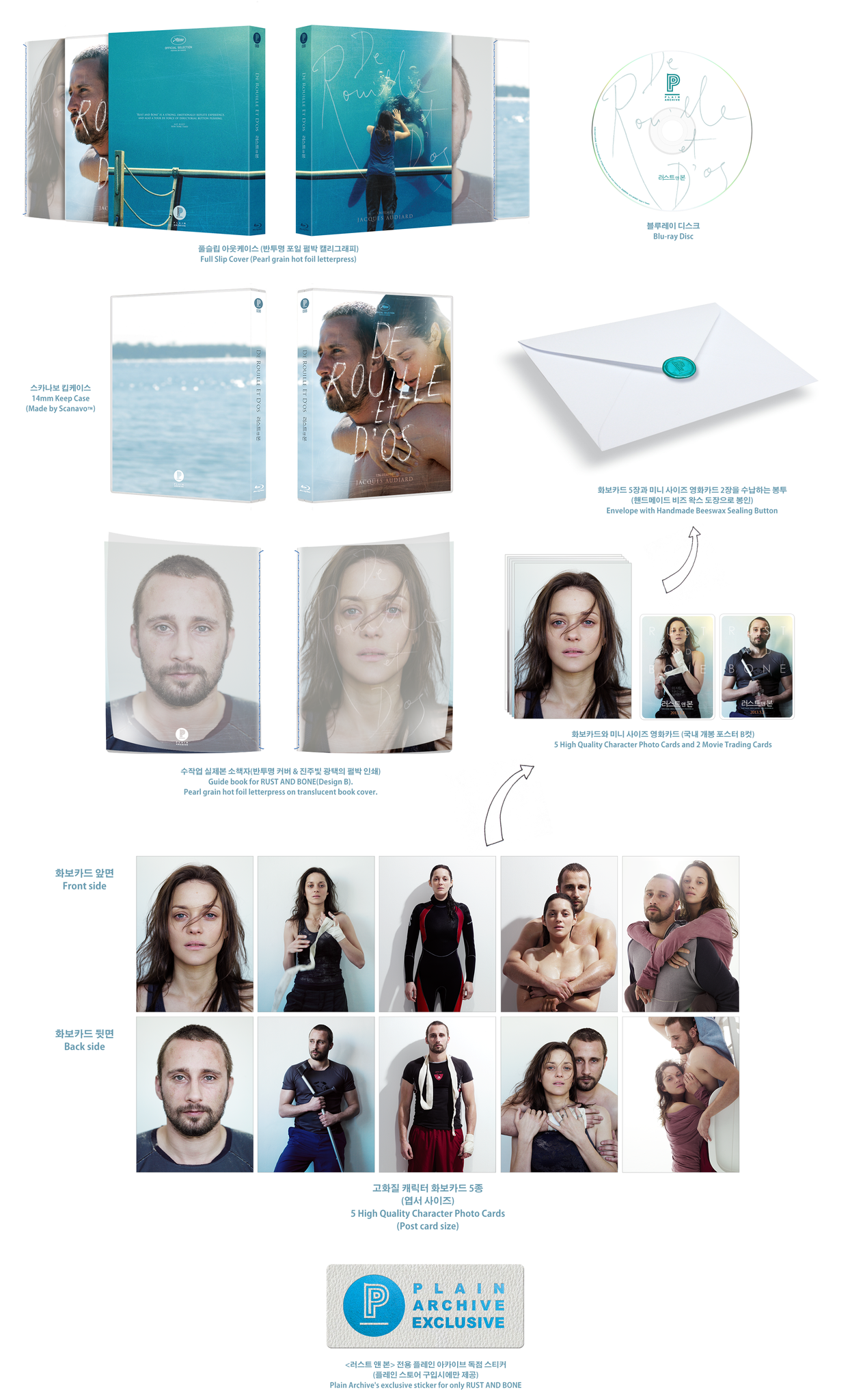 RUST AND BONE (Design B) : EXCLUSIVE & LIMITED EDITION (PA008)