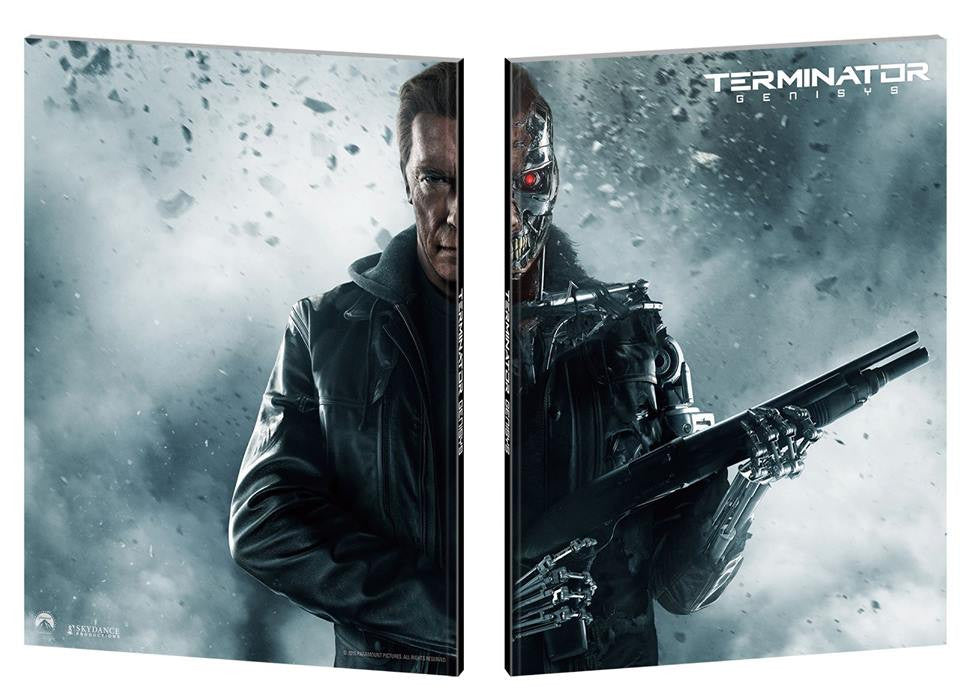 TERMINATOR GENISYS Steelbook : Lenticular Full Slip (3D+2D 2Discs)