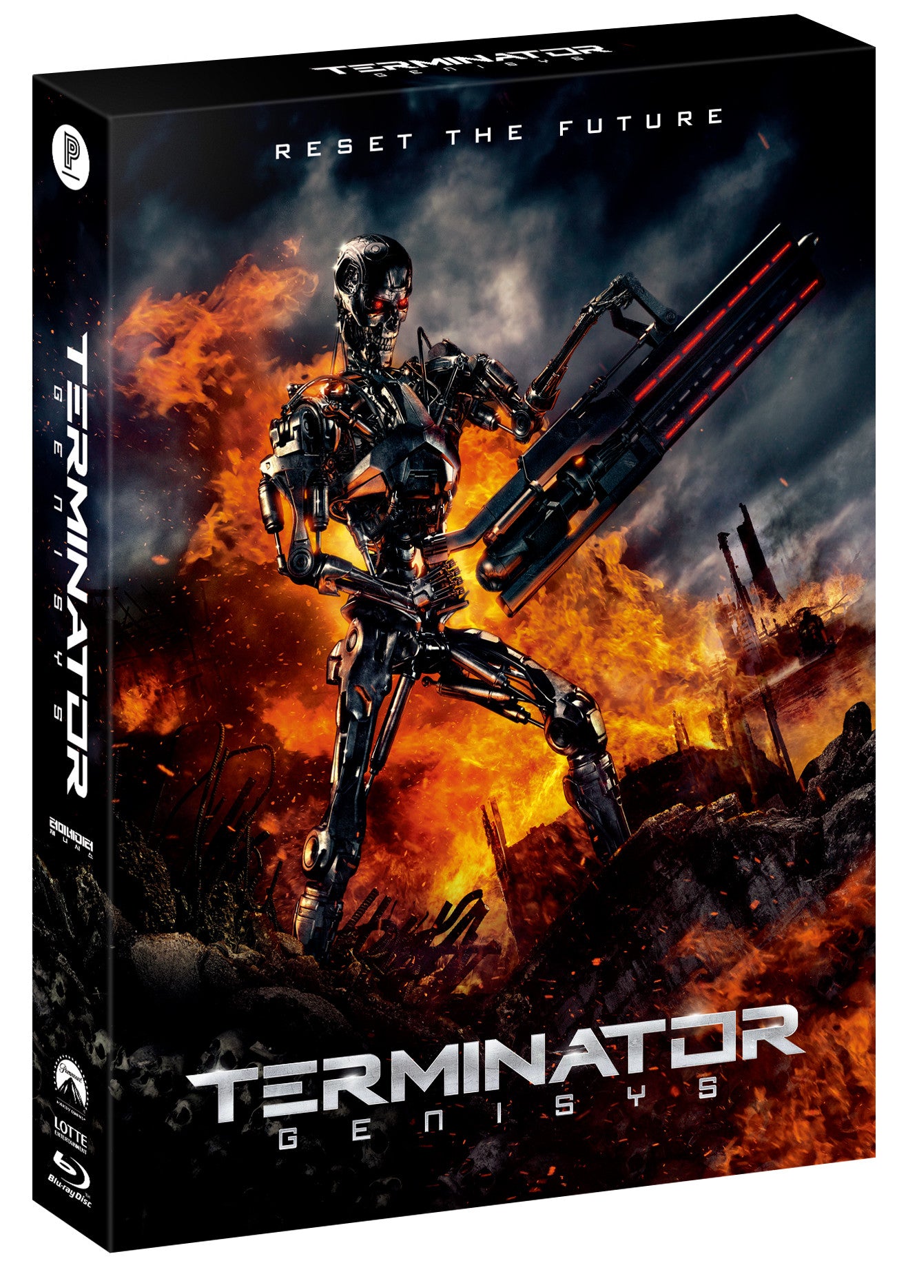 TERMINATOR GENISYS Steelbook : Full Slip (3D+2D 2Discs)