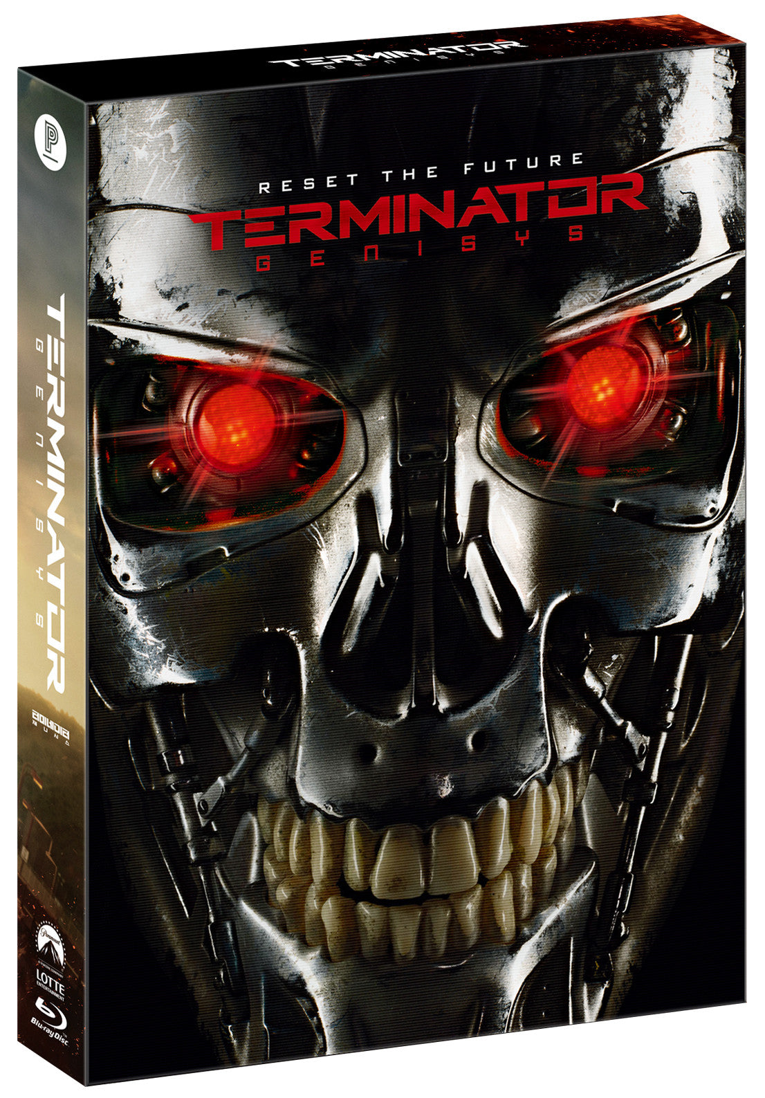 TERMINATOR GENISYS Steelbook : Lenticular Full Slip (3D+2D 2Discs)