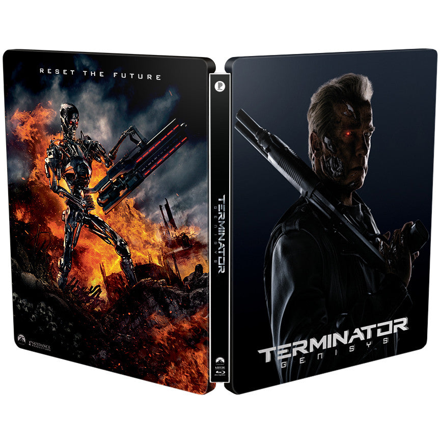 TERMINATOR GENISYS Steelbook : Lenticular Full Slip (3D+2D 2Discs)