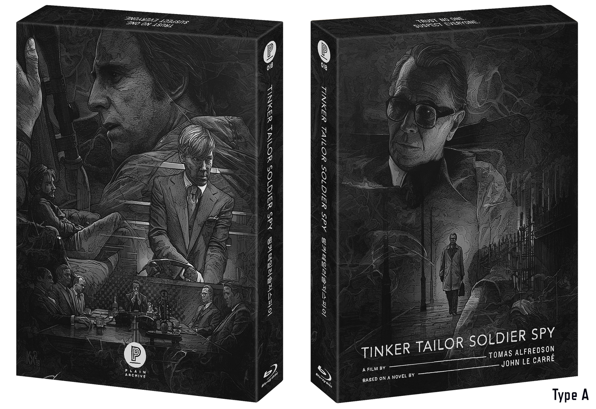 TINKER TAILOR SOLDIER SPY Steelbook : Full Slip A