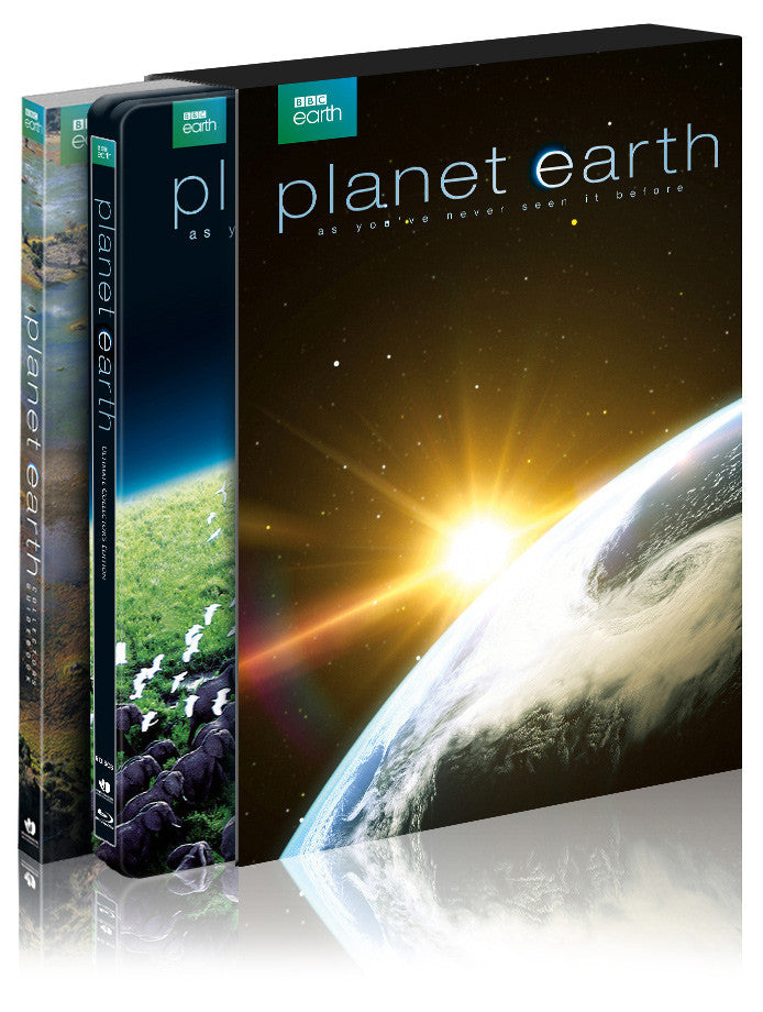 PLANET EARTH : UCE Steelbook with Holofoil Coated Full Slip (6Discs & 100p Booklet)