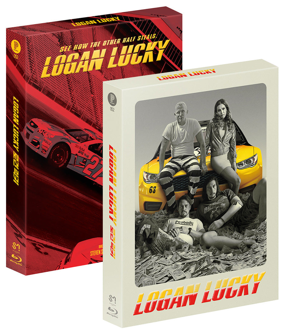 LOGAN LUCKY Blu-ray Steelbook: Dual Pack