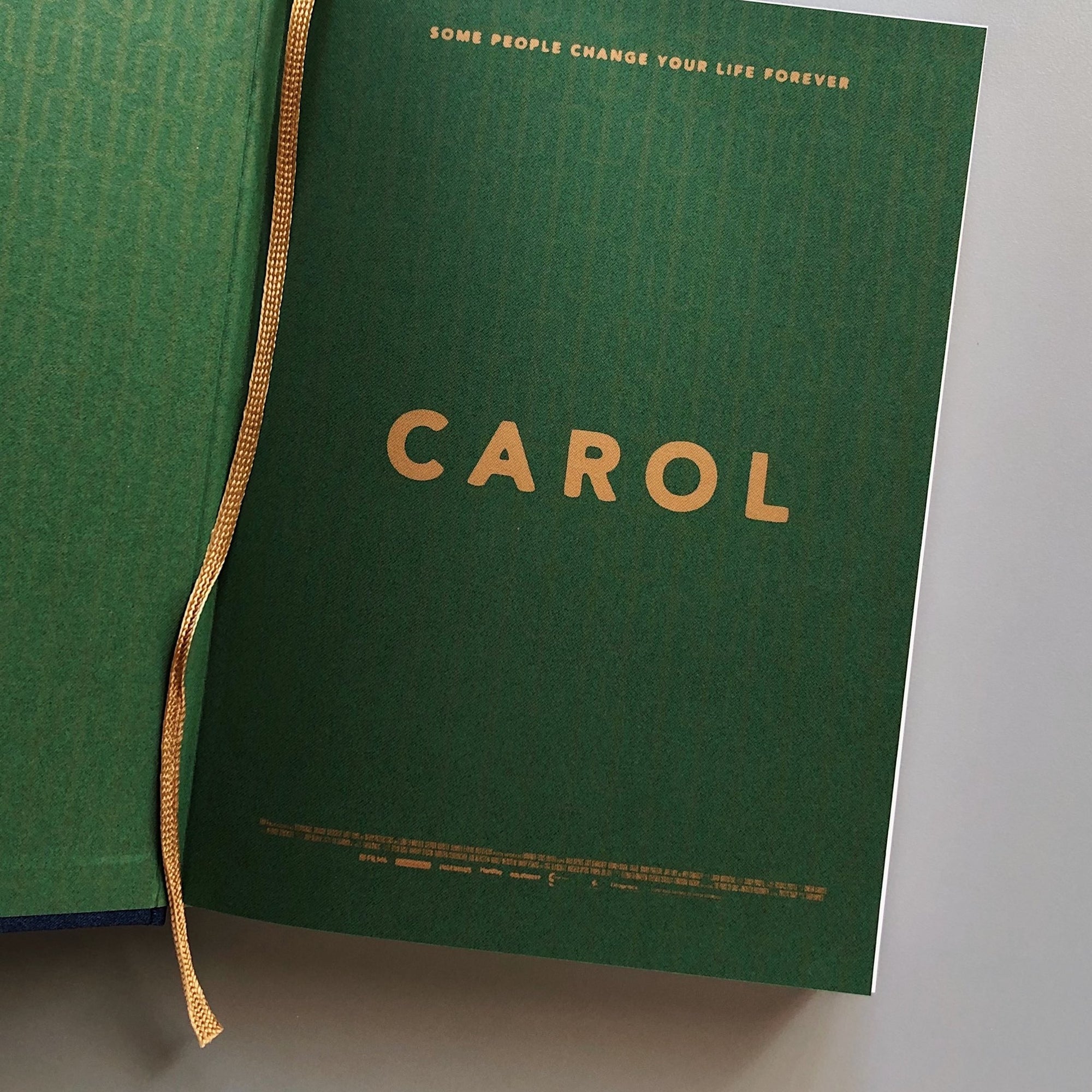 CAROL : Original Screenplay