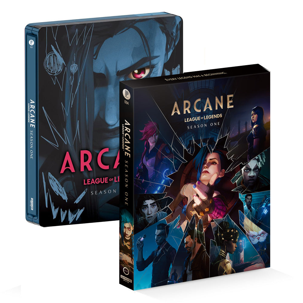 Arcane League of Legends: Season One 4K SteelBook Full Slip Limited Edition