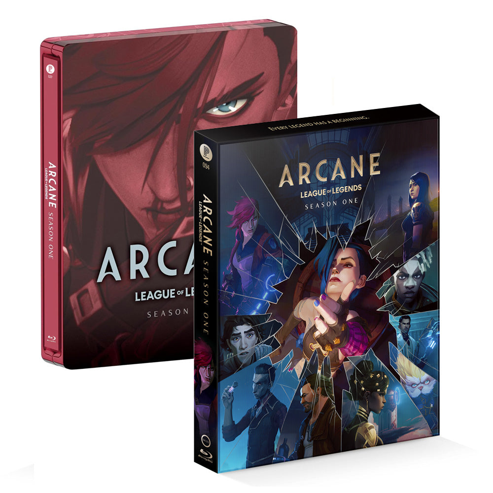 Arcane League of Legends: Season One SteelBook Lenticular Full Slip Limited Edition