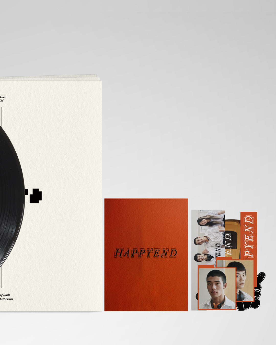 HAPPYEND Original Soundtrack [Black Vinyl, 1LP]