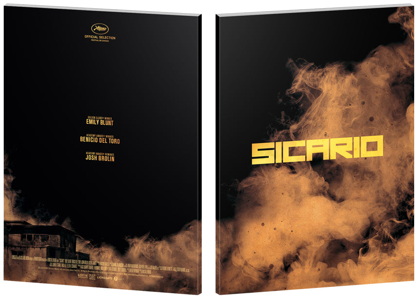 SICARIO Steelbook: Full Slip with Luminous Effect (Type A)
