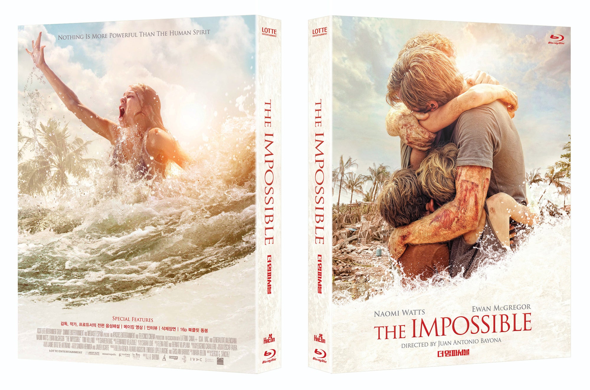 THE IMPOSSIBLE Blu-ray with full slip