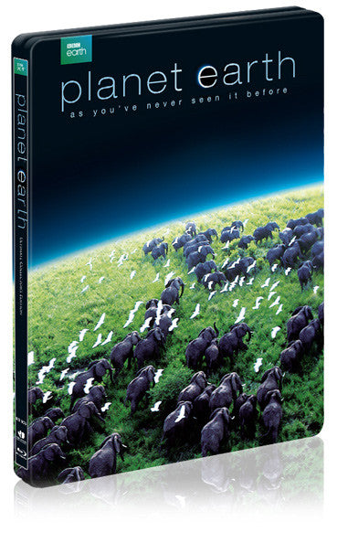 PLANET EARTH : UCE Steelbook with Double Sided Lenticular Full Slip (6Discs)