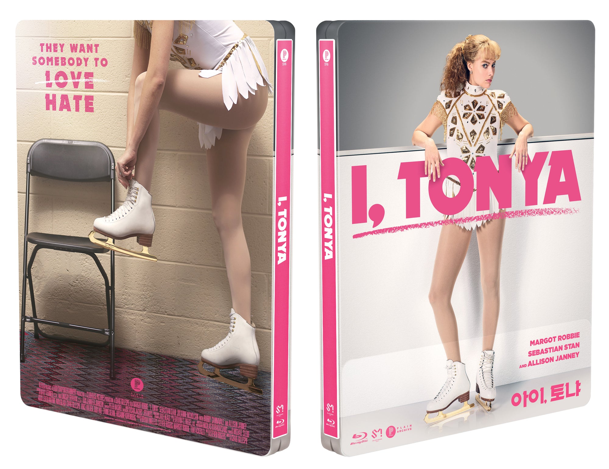 I, TONYA Blu-ray Steelbook: 1/4 Slip