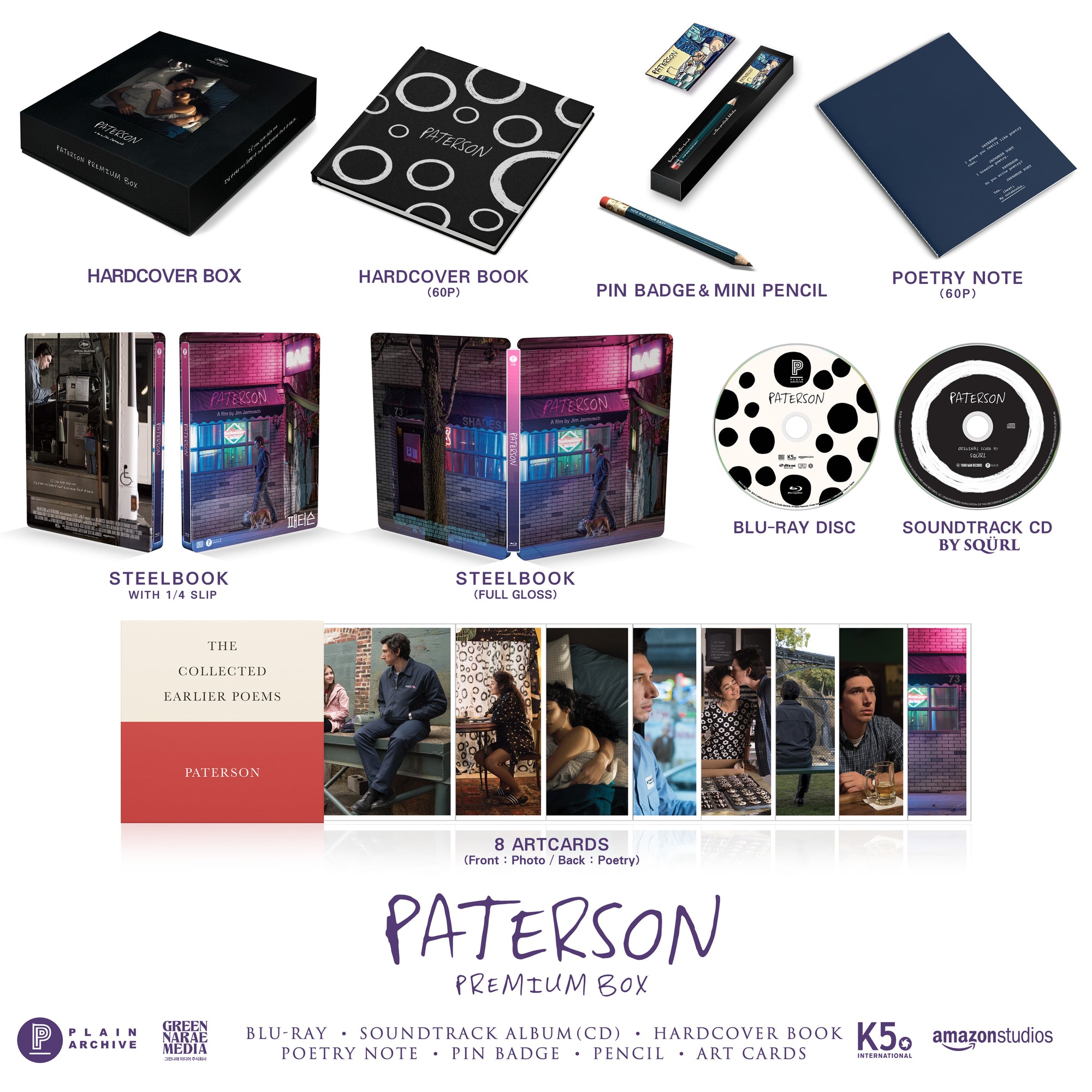 Paterson: Premium Box (Blu-ray Steelbook)