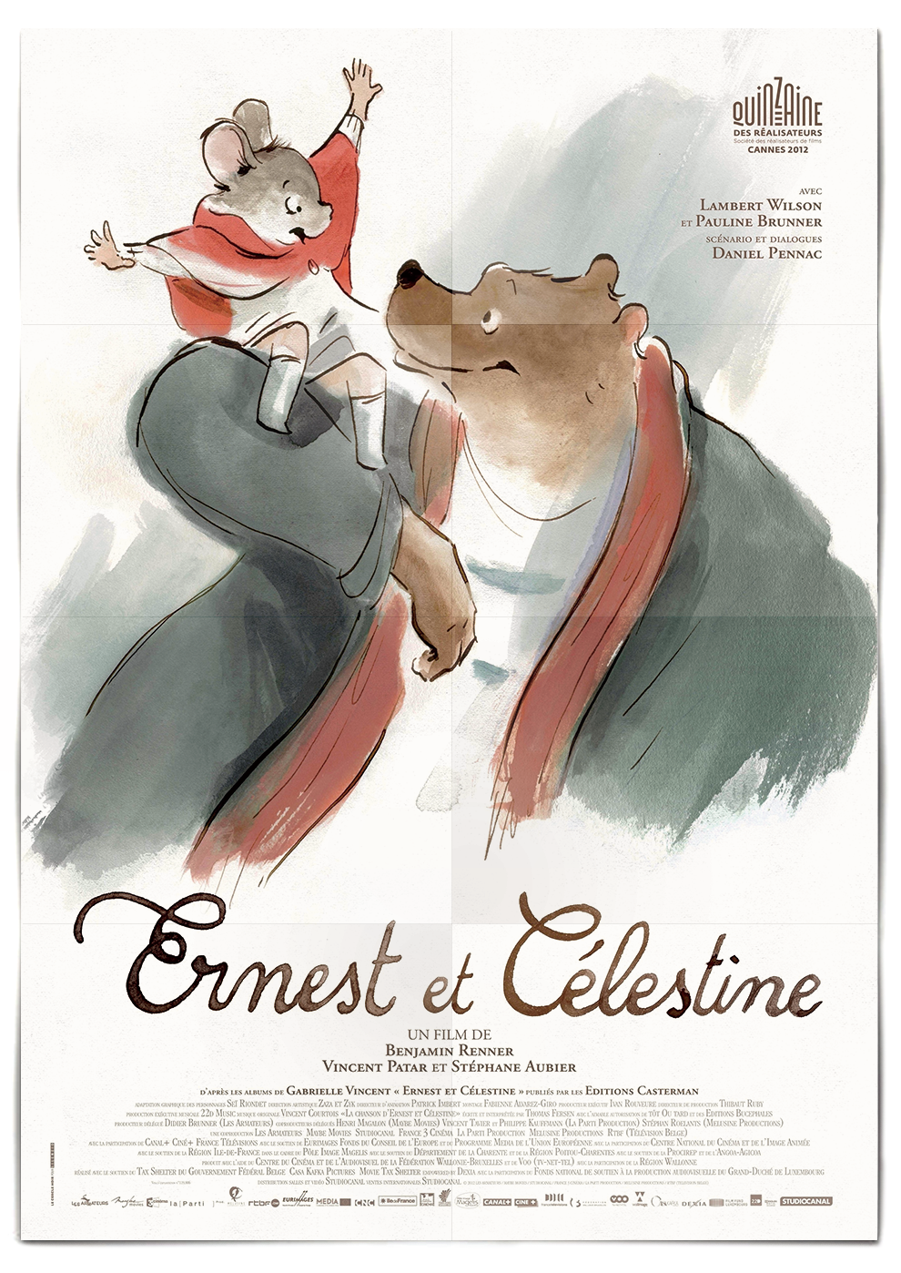 Ernest & Celestine (Design A) : LIMITED EDITION (PA015)