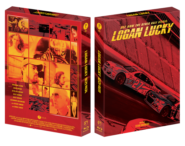 LOGAN LUCKY Blu-ray Steelbook: Dual Pack