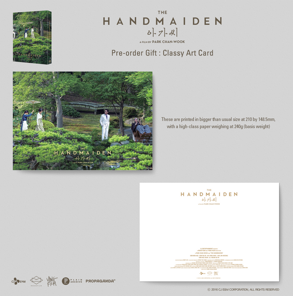 THE HANDMAIDEN: Steelbook with Full Slip (Type B) - PLAIN