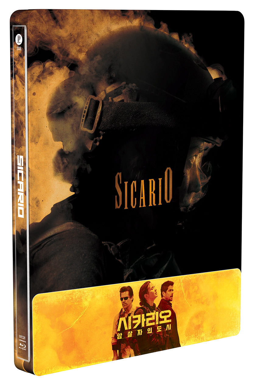 ボーダーライン SICARIO Steelbook SICARIO Steelbook: 1/4 Slip with Lenticular - PLAIN ARCHIVE