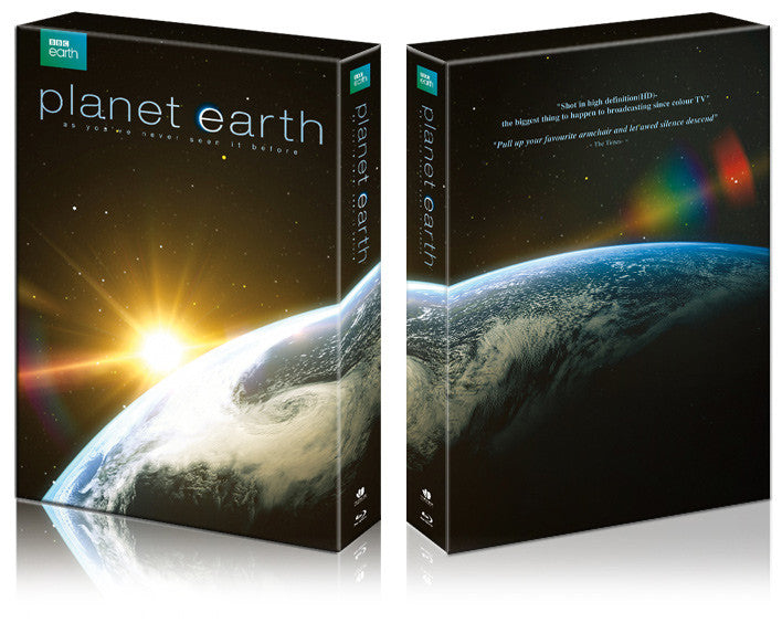 PLANET EARTH : UCE Steelbook with Holofoil Coated Full Slip (6Discs & 100p Booklet)