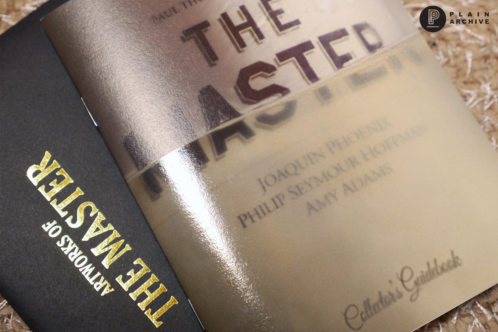 THE MASTER Steelbook with 1/4 Slip (Hologram & Gold foil finish)