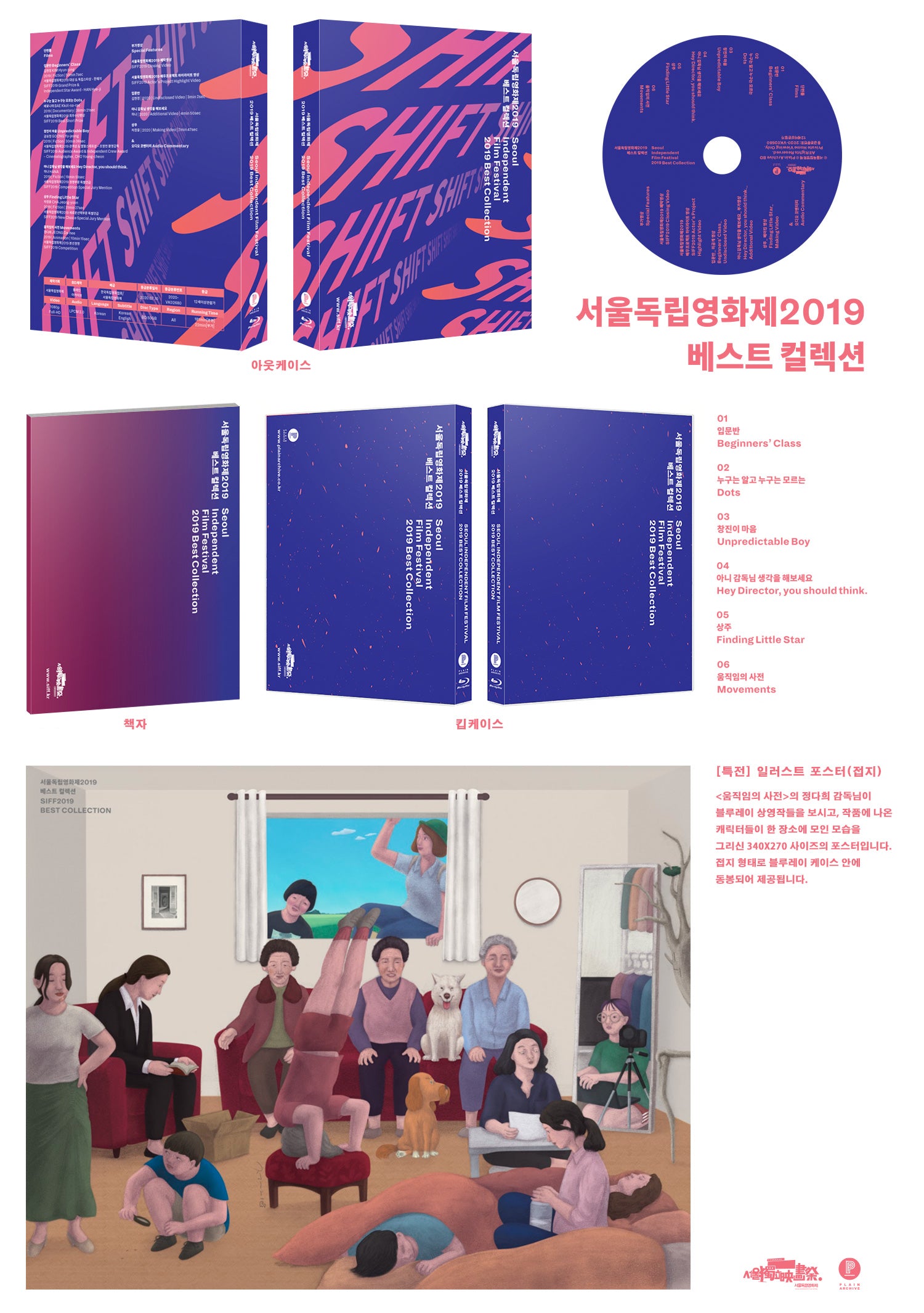 Seoul Independent Film Festival 2019 Best Collection (Limited Edition)